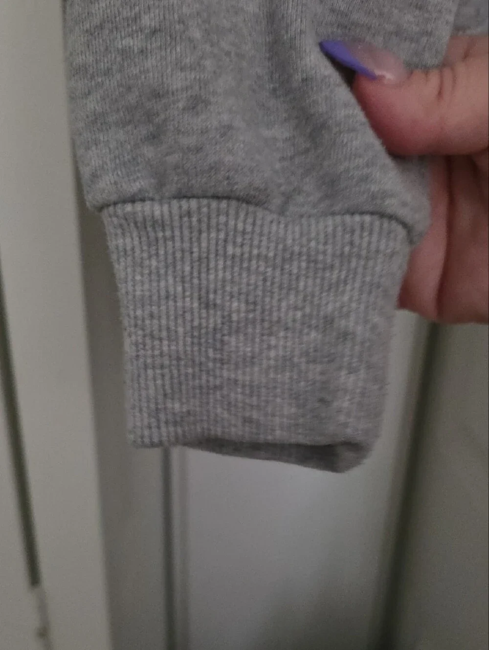 Disney Gray Crewneck with Classic Mickey and Red Disneyland Script